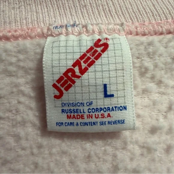 Vintage Morning Sun Crewneck Sweatshirt Womens Large Napping Kitty Birds Floral - Picture 4 of 8